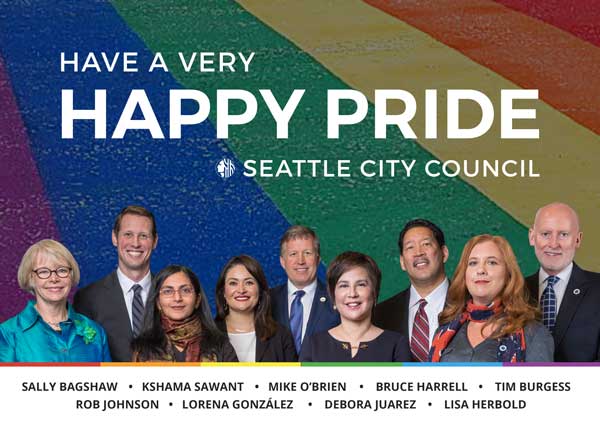 Seattle City Council 2017 Pride