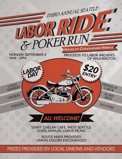 Labor Ride and Poker Run